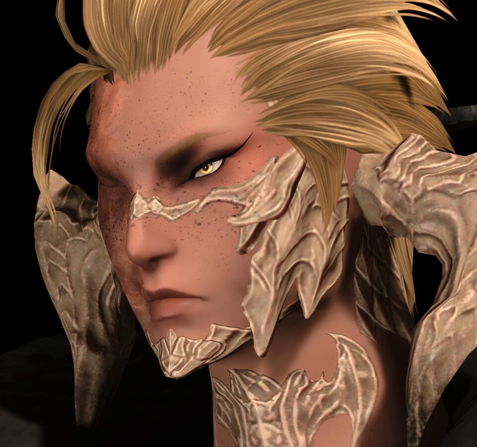 freckles &amp; eyeliner