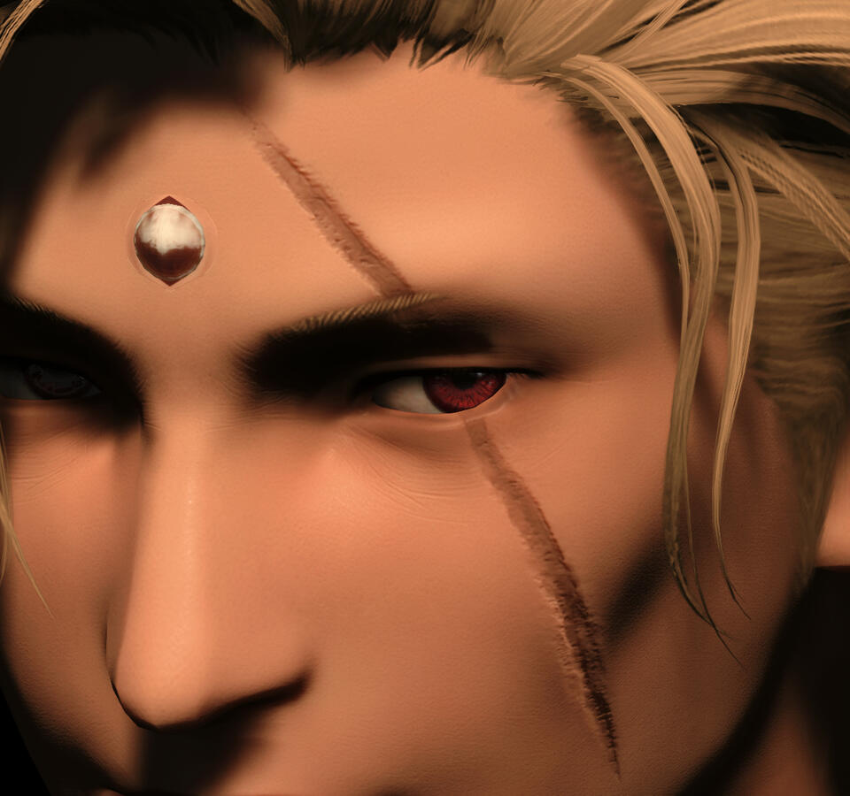 face scar replicating vanilla scar