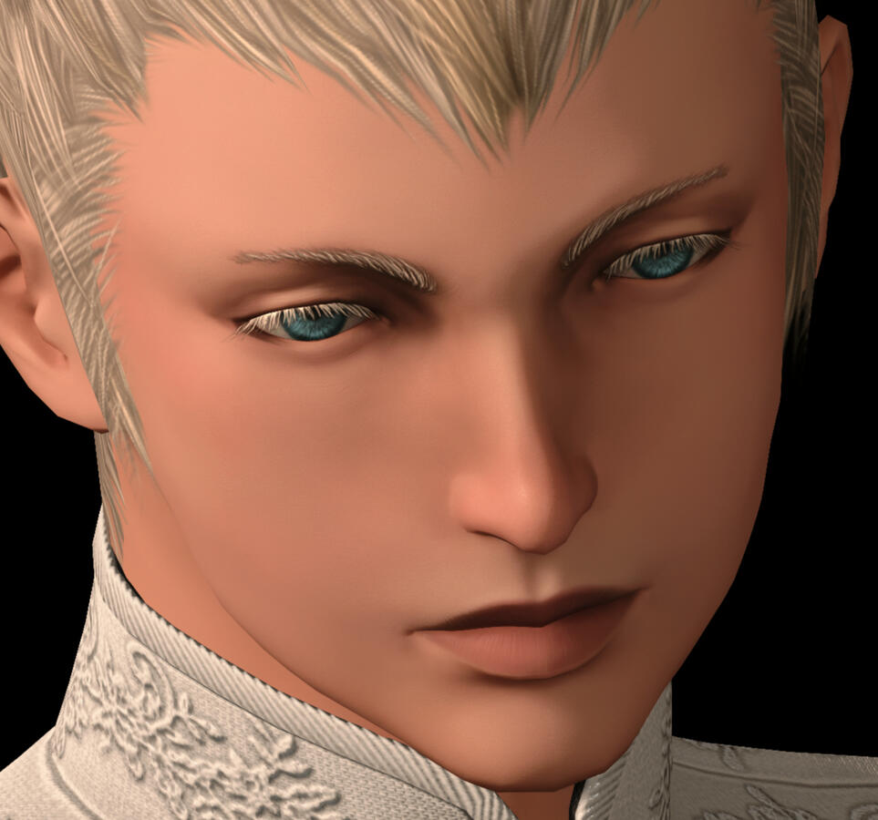 eyelid repaint &amp; face blushing